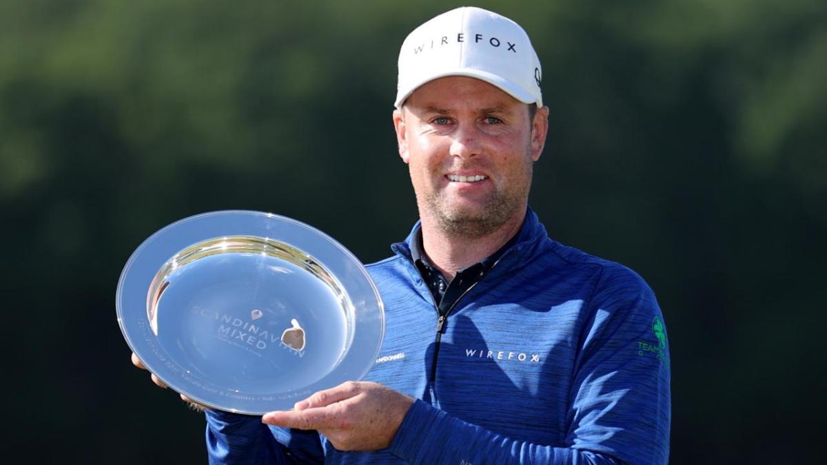 Golfer Jonathan Caldwell 